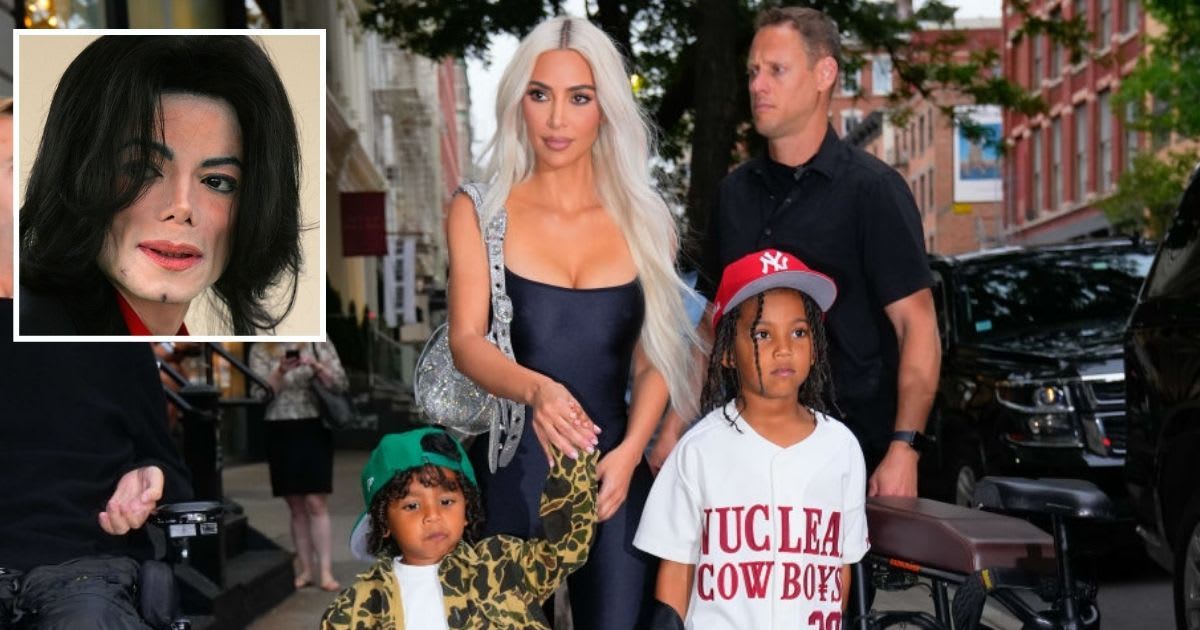 Kim Kardashian revealed her son suffers from the same rare skin condition as Michael Jackson