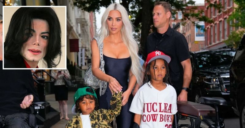 Kim Kardashian revealed her son suffers from the same rare skin condition as Michael Jackson