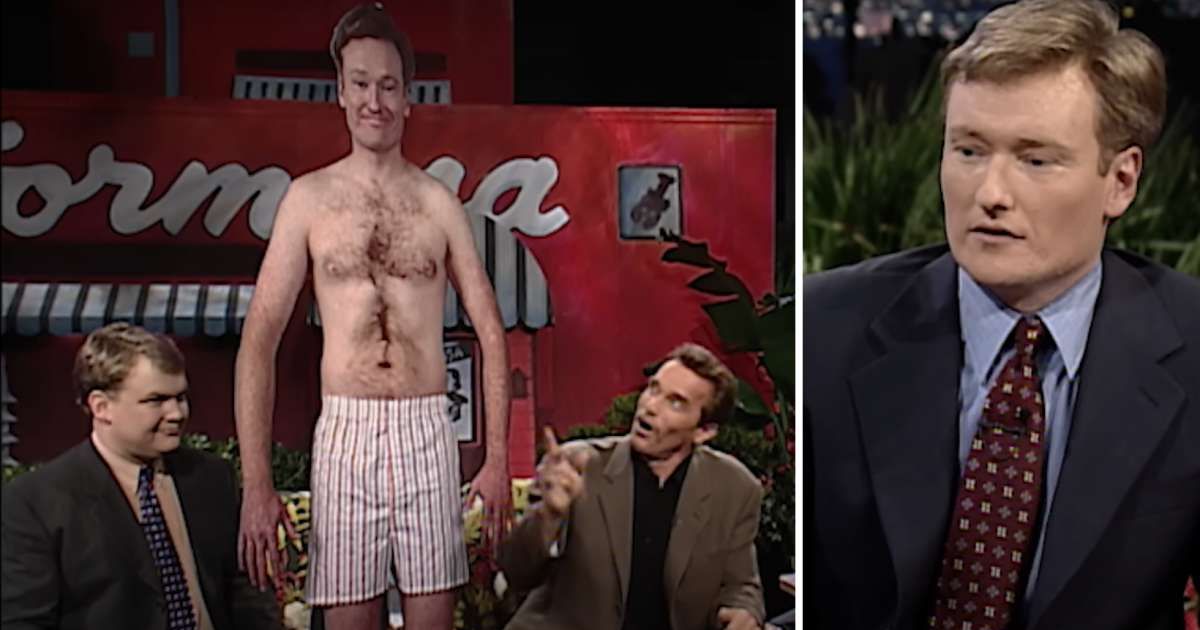 Arnold Schwarzenegger mocking Conan's 'girly' physique in interview is painful to watch even years later
