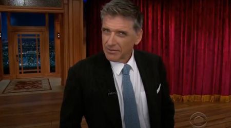 Craig Ferguson was stunned when a Victoria's Secret model tried to bite him during interview