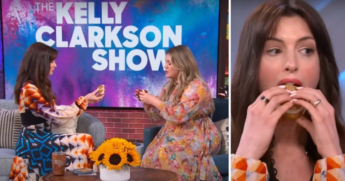 Anne Hathaway stuns everyone with a simple but genius way to eat cupcakes: "You take the..."