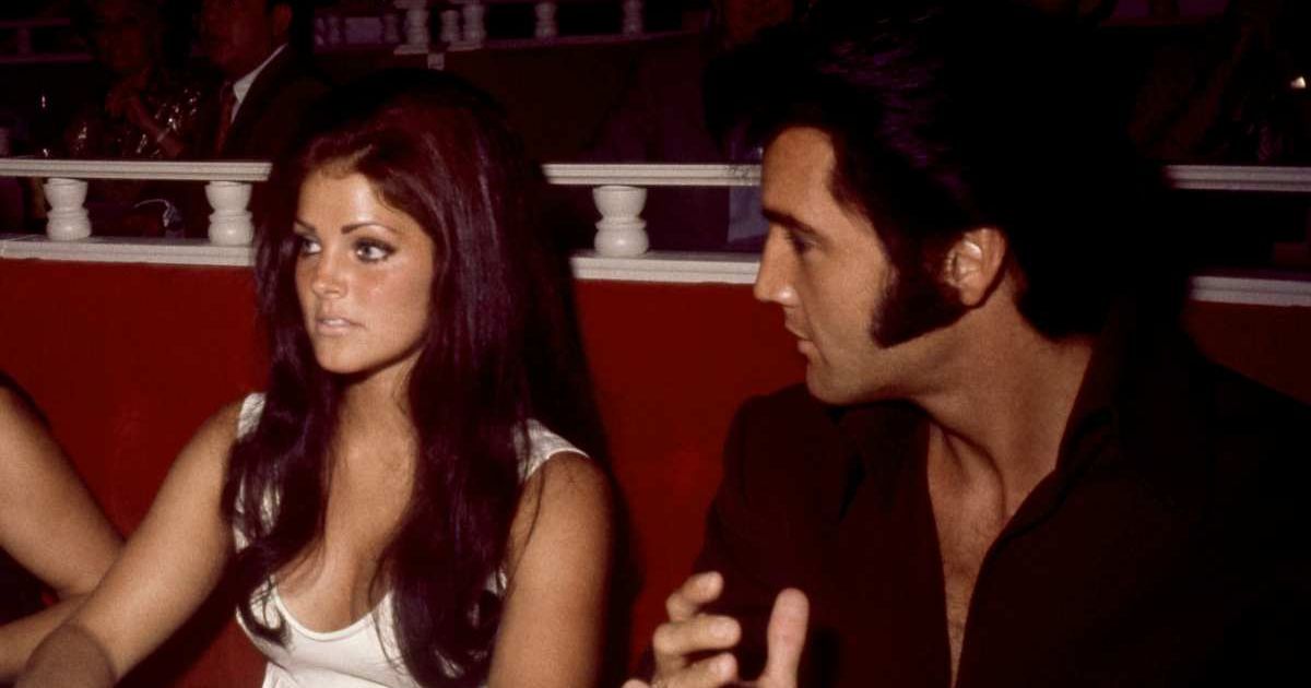 Priscilla Presley and Elvis Presley sit before his opening act at the International Hotel in Las Vegas, Nevada, August 1969 (Cover Image Source: Getty Images | Photo by Oscar Abolafia/TPLP)