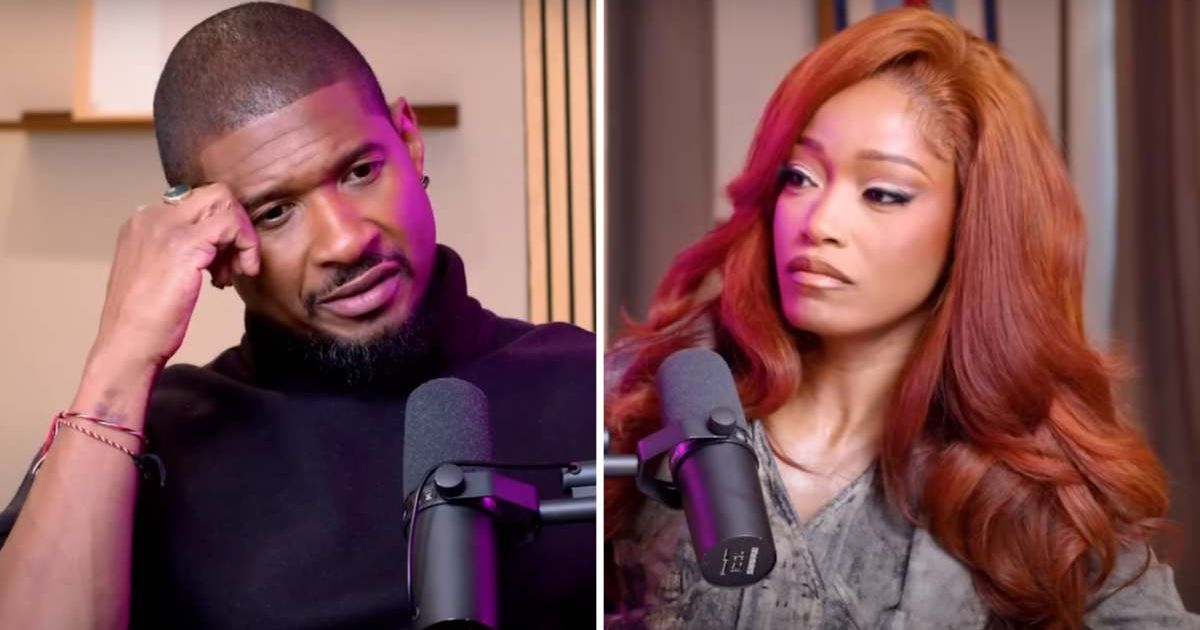 Fans think Usher is 'hiding something' as he struggled to answer an awkward interview question
