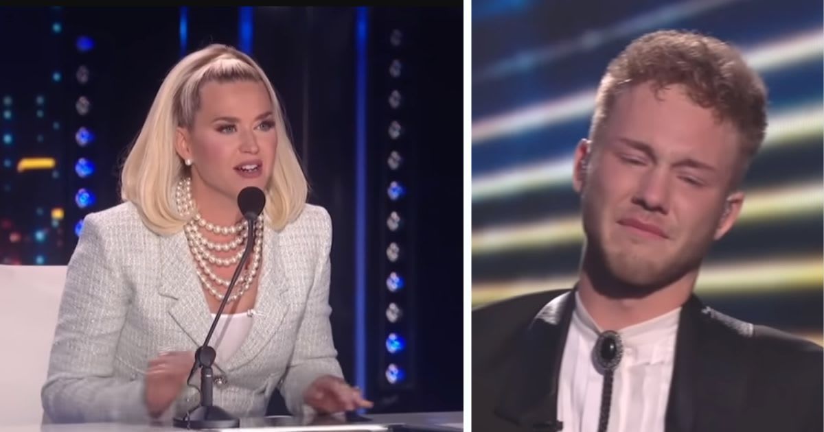 An ‘American Idol’ singer started crying after fumbling lyrics — but Katy Perry saved the whole moment
