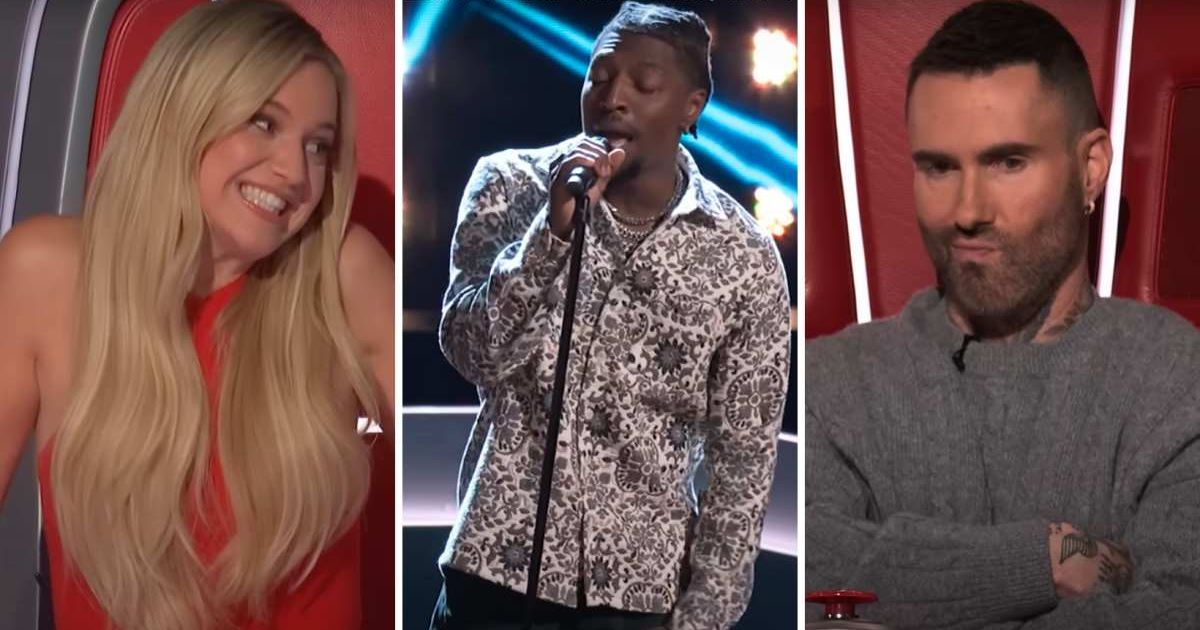 (L-R) Screenshots of Kelsea Ballerini, BDii, and Adam Levine from a February 2025 episode of 'The Voice' (Cover Image Source: YouTube | The Voice)