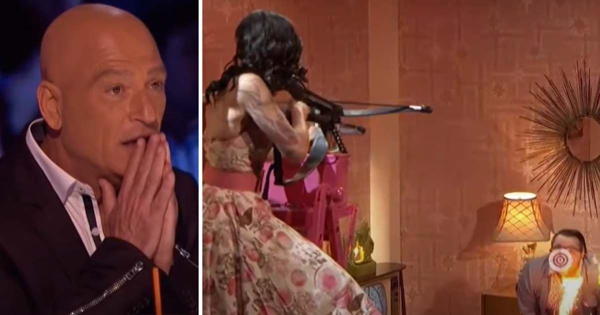 (L-R) A screenshot of Howie Mandel, Ryan Stock, and AmberLynn Walker from an episode of 'America's Got Talent' (Cover Image Source: NBC | America's Got Talent)