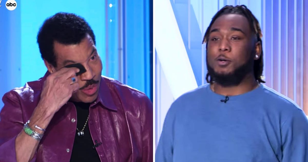 Lionel Richie couldn’t hold back tears when an ‘American Idol’ hopeful reminded him of one person