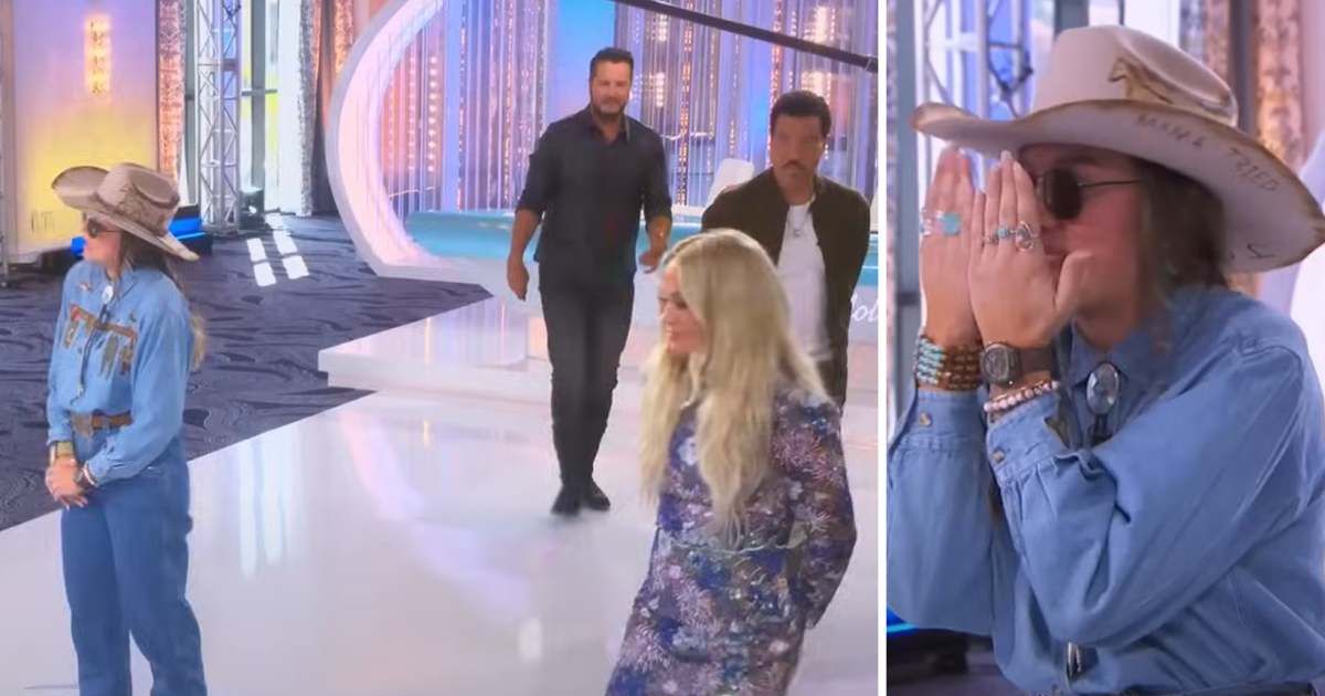 ‘American Idol’ contestant sings facing backward with her eyes closed — it went better than expected