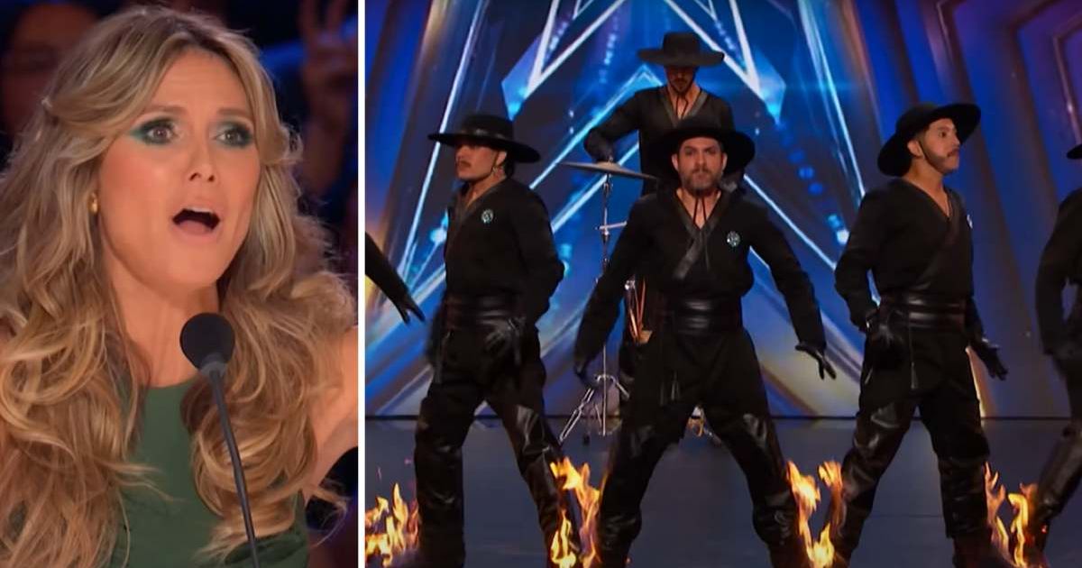 ‘AGT’ judges thought they’d seen it all — until a dance crew set the stage on fire (literally)