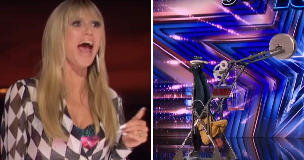 Heidi Klum couldn’t watch as an escape artist risked his own life on ‘America's Got Talent’