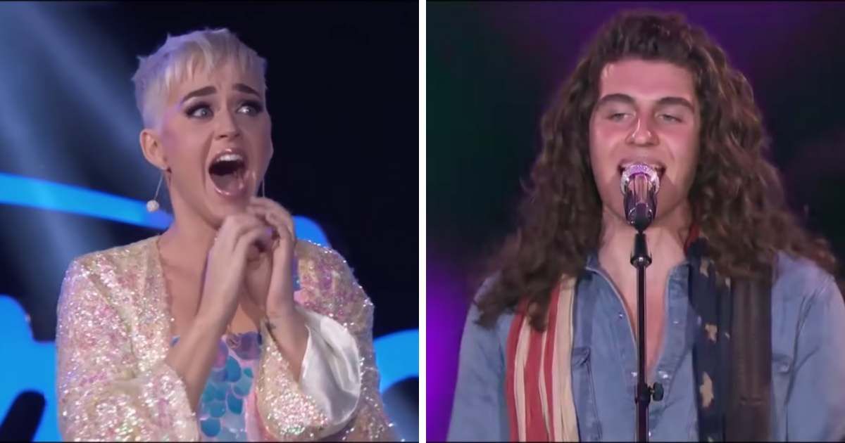 Katy Perry fanned herself, dropped her coat, and nearly fainted for this ‘American Idol’ contestant
