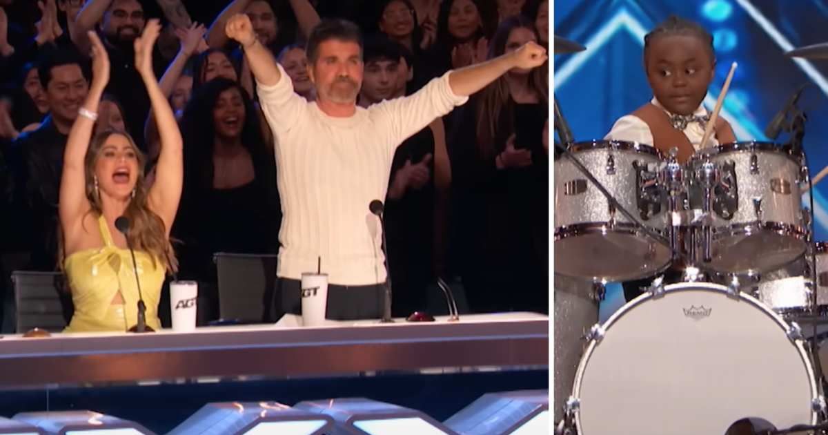 5-year-old 'AGT' drummer shows more talent (and manners) than most adults — even Simon was impressed