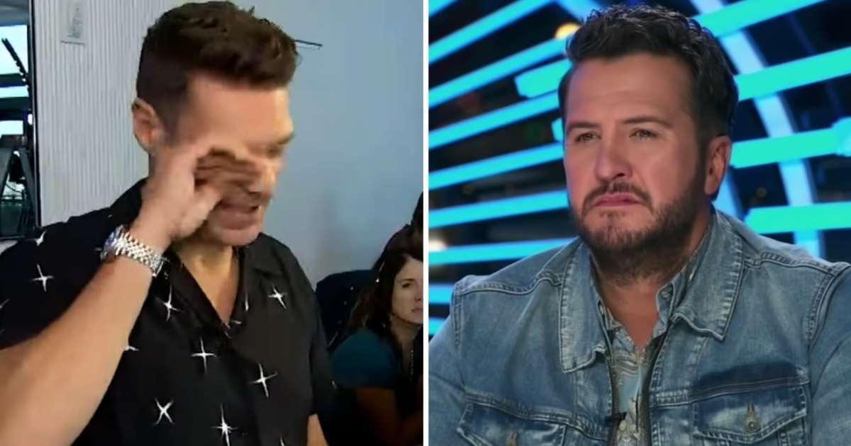 Luke Bryan made a touching gesture toward Ryan Seacrest after one 'American Idol' moment