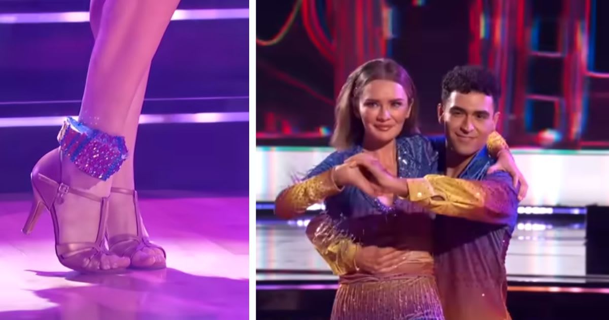 A 'DWTS' contestant turned her ankle monitor into a fashion statement — and it's low-key iconic