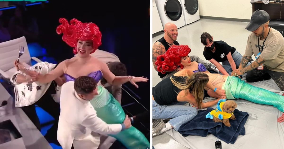 Katy Perry’s Ariel costume caused one major moment on 'American Idol' no one saw coming