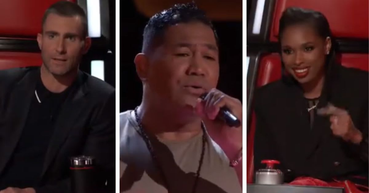 An NFL veteran showed up on 'The Voice' stage — and the coaches were just not ready for him