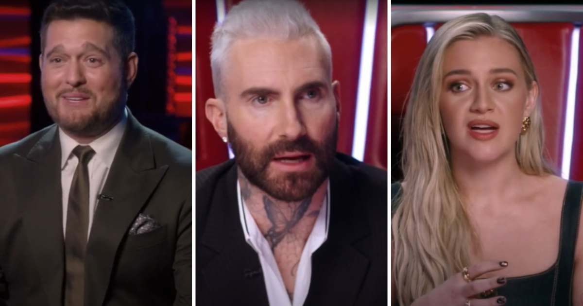 'The Voice' judges can’t decide if they love or hate Adam Levine’s wild new look — and we totally see why
