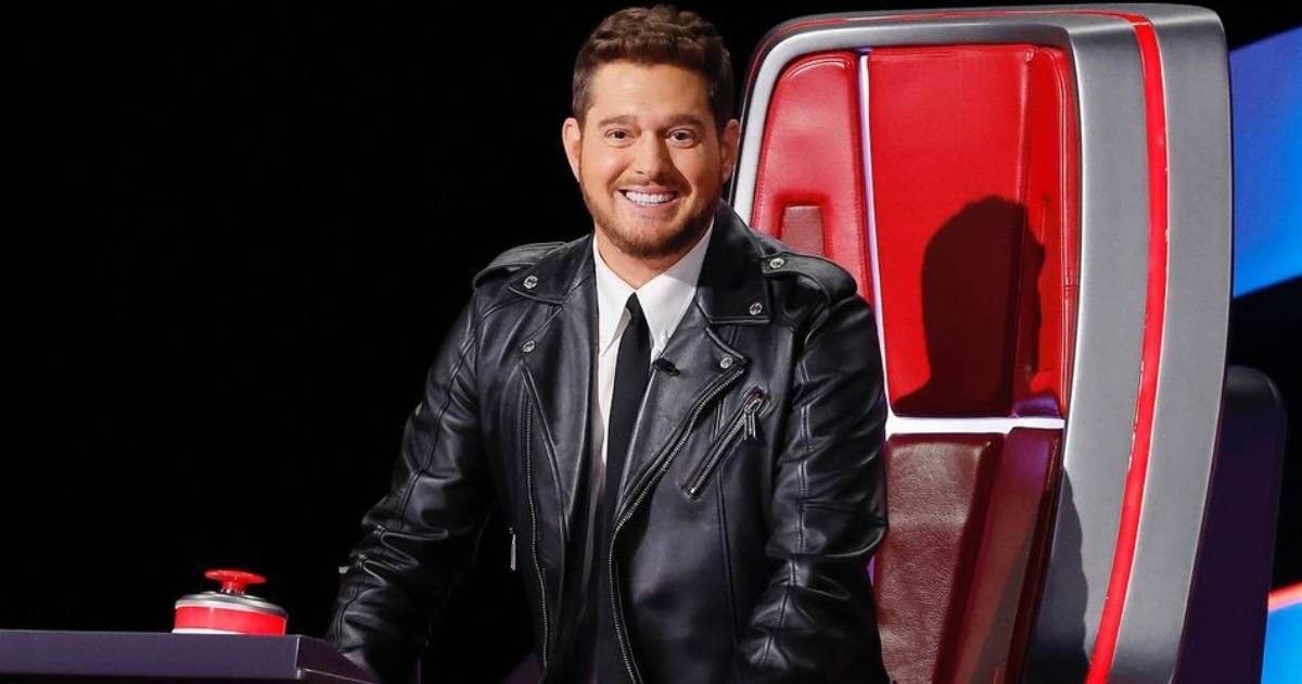No, Michael Bublé wasn’t trying to look cool — the reason he wore shades on ‘The Voice’ is quite relatable