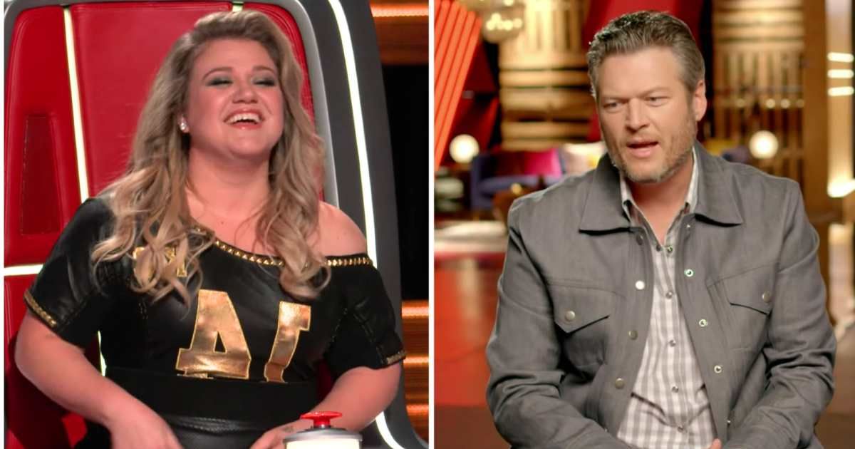 Kelly Clarkson takes over Blake Shelton’s chair in a cheeky 'Voice' finale moment fans didn’t see coming