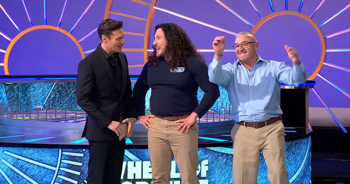 Dad celebrates like a champ after son wins $64K on ‘Wheel of Fortune,’ and we can’t stop smiling