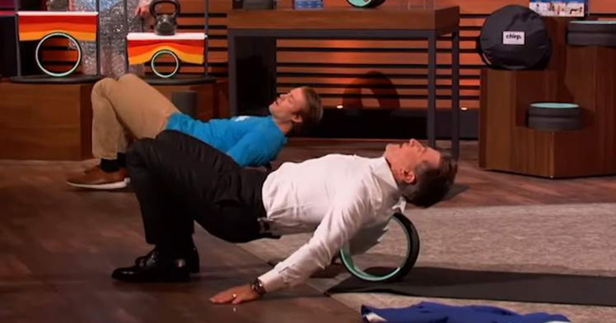 Founder’s dramatic ‘Shark Tank’ pitch had a Shark rolling on the floor (literally) — and scored $900K deal