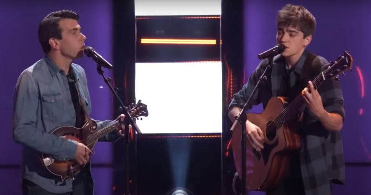 Trans singer teams up with dad for emotional ‘Voice’ duet — and their bond steals the show