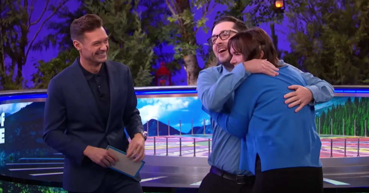 Stay-at-home dad running straight into wife’s arms after emotional ‘Wheel of Fortune’ victory will melt you