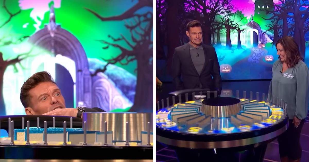 ‘Wheel of Fortune’ contestant gives Ryan Seacrest a good scare — sends him ducking under the table
