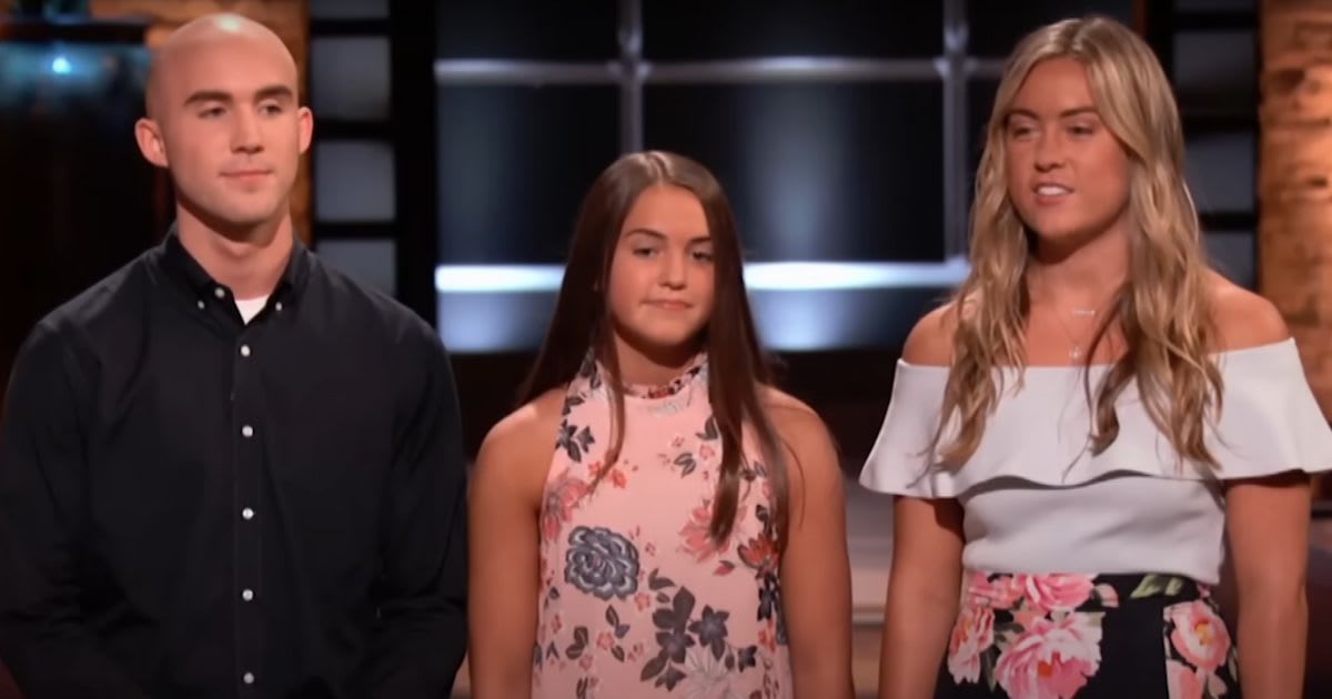 Kids who lost their firefighter dad to cancer win over Sharks with innovative product — and bag $100K deal