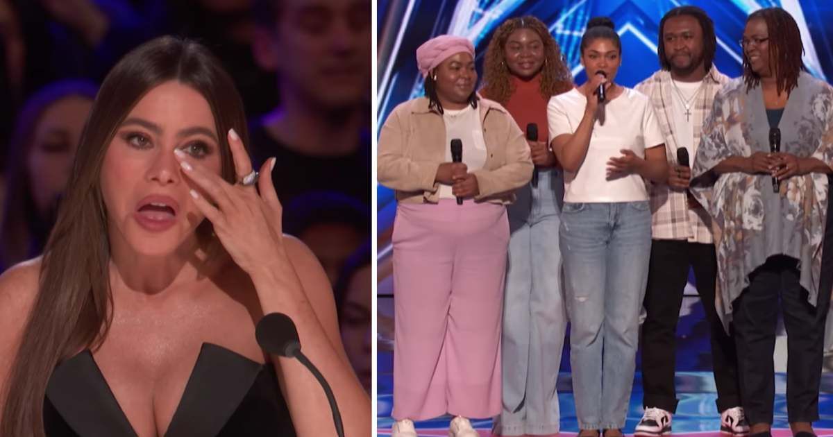 After losing their home to wildfires, this family's performance on 'AGT' leaves Sofia Vergara in tears