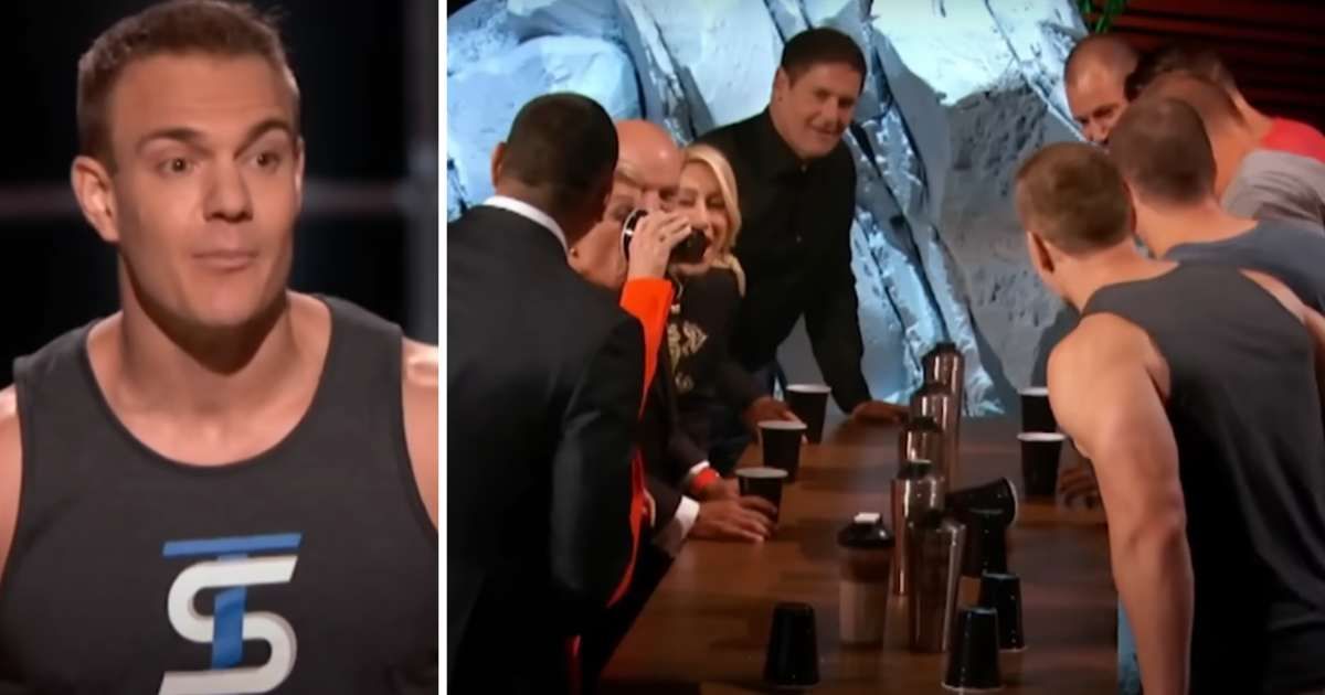 ‘Shark Tank’ contestant brings NFL star to pitch his product — lands $100K deal after wild drinking game
