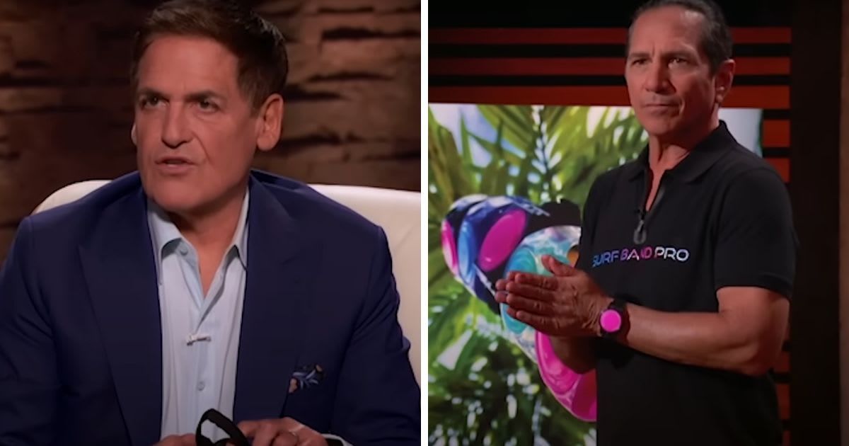 'Shark Tank' contestant wouldn’t take no for an answer — so Mark Cuban had to show him the door