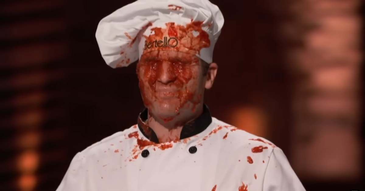 ‘Shark Tank’ contestant gets smacked in face with pizza mid-pitch — but somehow walks away with $120K deal