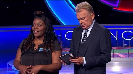 ‘Wheel of Fortune’ player looked uncomfortable when Pat Sajak reached for her face— and it only got weirder