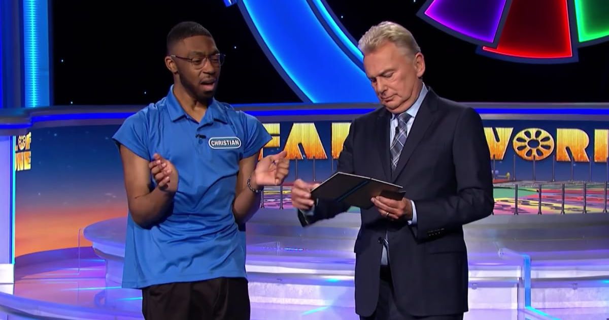 FedEx worker was crushing it on ‘Wheel of Fortune’ — until Pat Sajak scolded him for one surprising move
