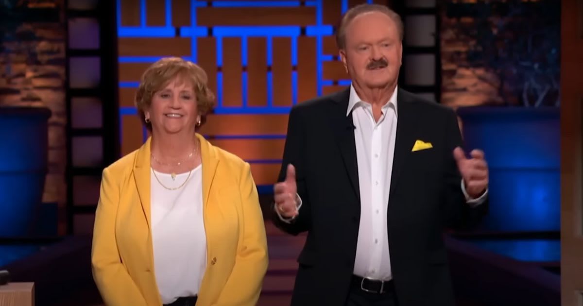 Old couple’s flashlight pitch lights up ‘Shark Tank’ — then their tragic backstory seals the deal 