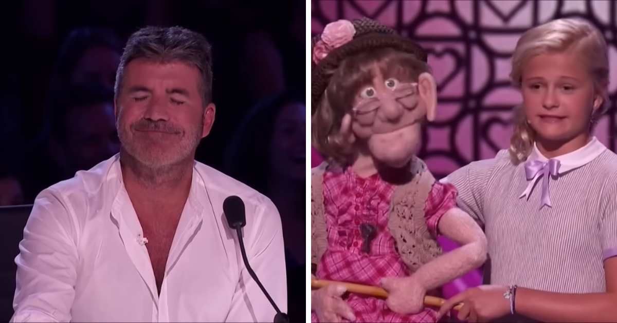 Ventriloquist leaves Simon Cowell blushing on 'AGT' as puppet serenades  him: 'You're bright red!' - MEAWW