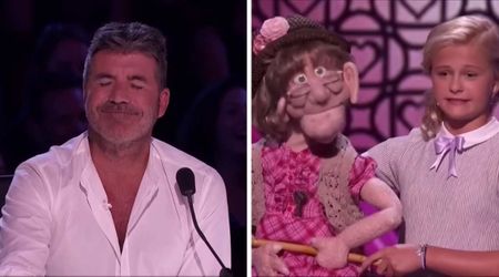 Ventriloquist leaves Simon Cowell blushing on 'AGT' as puppet serenades him: ‘You’re bright red!’