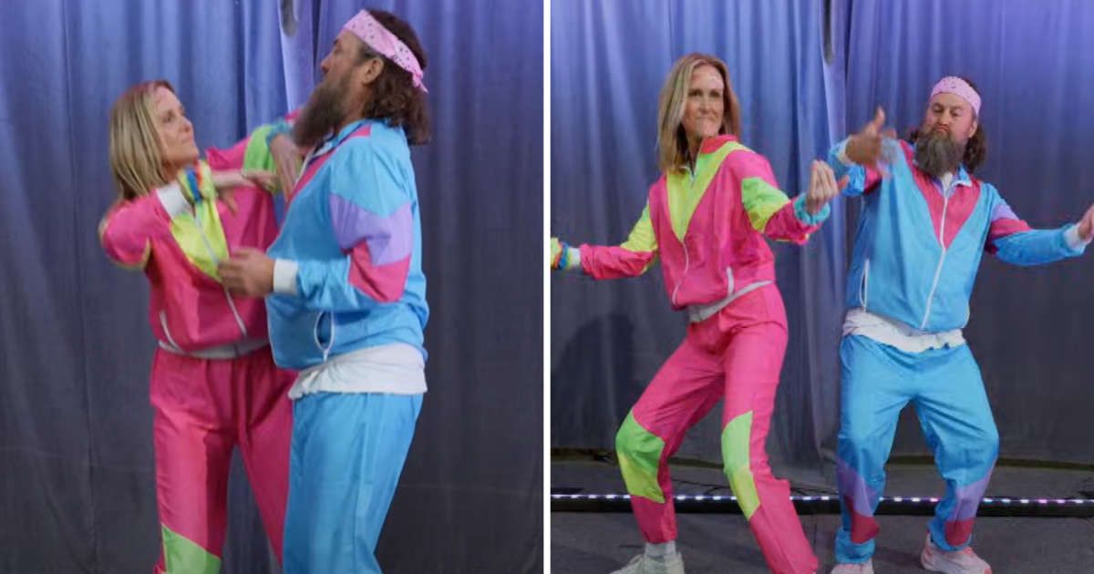Willie and Korie Robertson’s hilariously awkward dance during ‘Duck Dynasty’ episode sparks ‘DWTS’ rumors