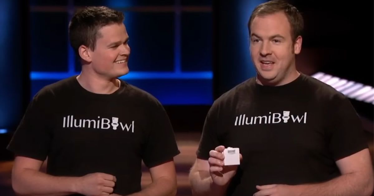 They built a toilet night light in college — now it’s a ‘Shark Tank’ product with over $1 million in sales