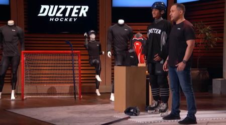 After a tragic hockey death, this teen CEO walked into 'Shark Tank' with gear that might prevent the next one