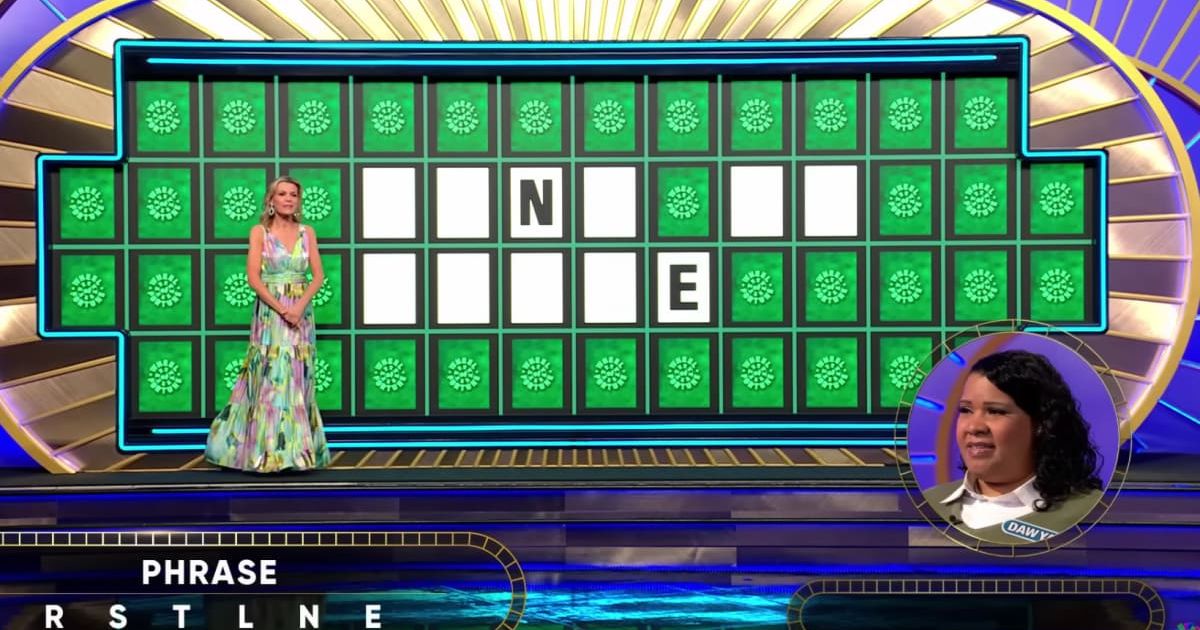 This ‘Wheel of Fortune’ puzzle was so vague, the contestant just stared until time ran out and lost big