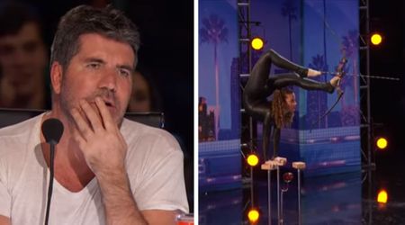 14-year-old contortionist made Simon Cowell duck on 'AGT' — but her upside-down bullseye stole the show