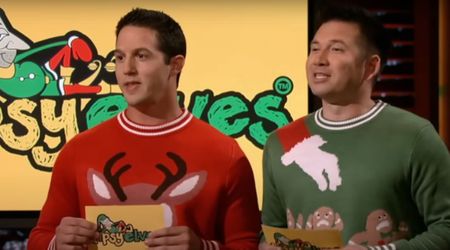 ‘Shark Tank’ contestants turned $12 ugly sweaters into $20M empire — then landed a spot in Seth Rogen movie