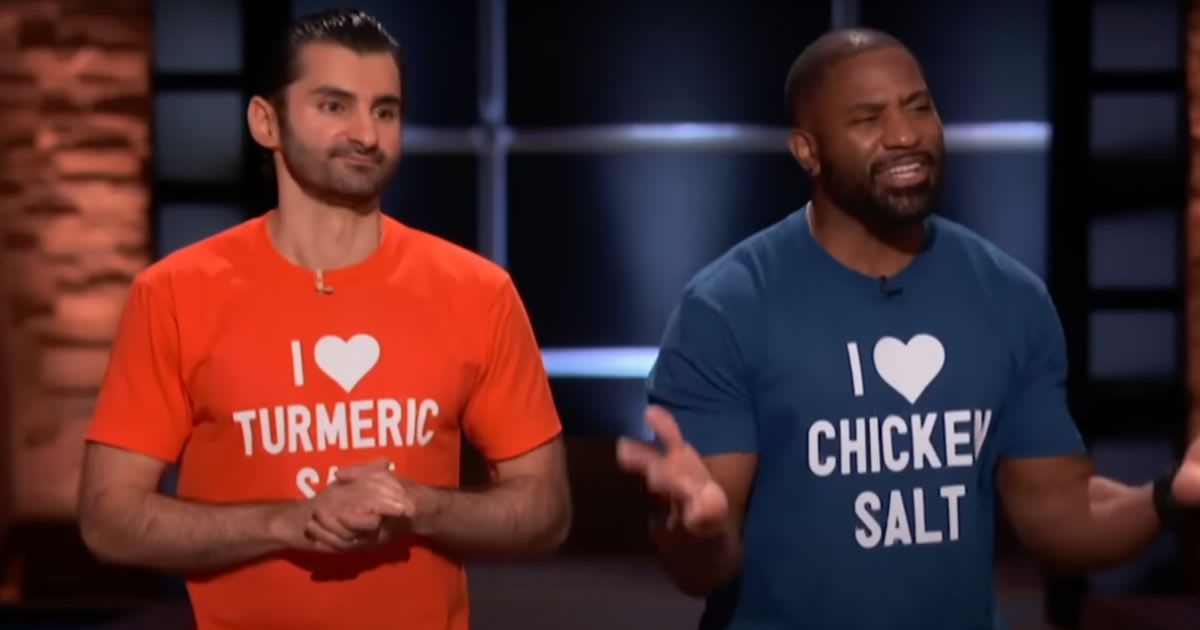 ‘Shark Tank’ duo pitch a caveman-inspired seasoning — but nearly fumble their only offer