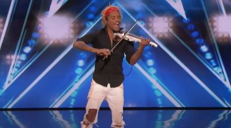 ‘AGT’ contestant shares heartbreaking diagnosis — then stuns judges with electrifying violin performance