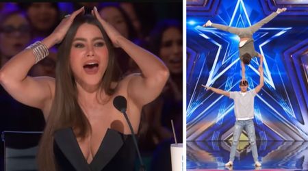 ‘AGT’ judges lose their minds as teen acrobat balances on brother’s head in insane handstand