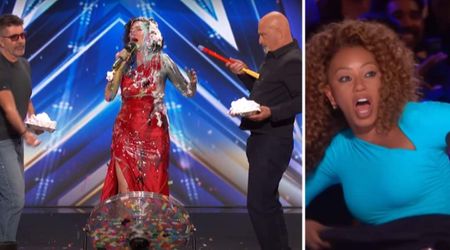 Mel B dodges flying pies, paint as ‘AGT’ singer with panic attacks turns opera performance into messy circus
