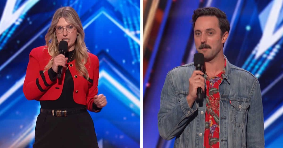 'AGT' judges stunned as married comedians audition separately — and reveal surprise twist on stage