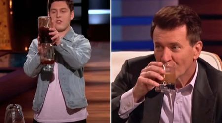 Too broke for a fancy coffee maker, teen builds one with a mason jar — and lands huge deal on 'Shark Tank'
